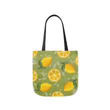 Green Lemons Citrus Tote Bag