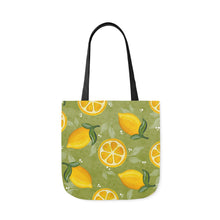 Green Lemons Citrus Tote Bag