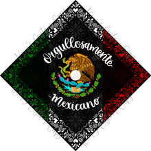 Premade Printed Mexicano/a Mexican Flag Inspired Graduation Cap Topper