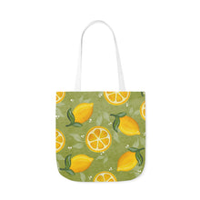 Green Lemons Citrus Tote Bag