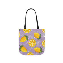 Purple Lemons Citrus Tote Bag