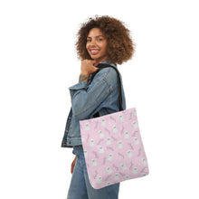 Pink Ghost Tote Bag