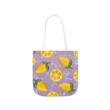 Purple Lemons Citrus Tote Bag