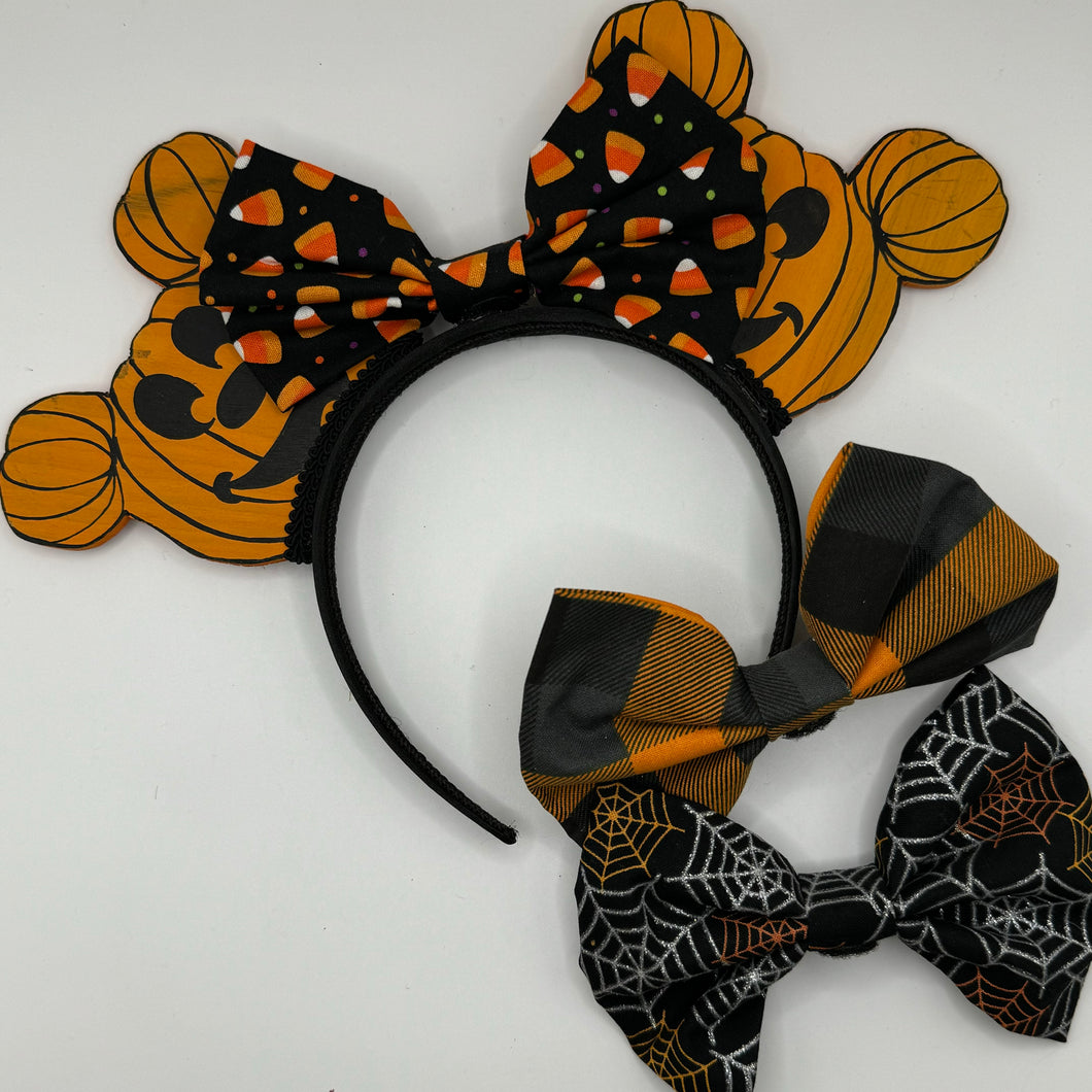 Handmade Ears with Interchangeable Bows