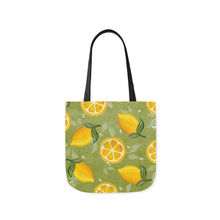 Green Lemons Citrus Tote Bag