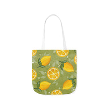 Green Lemons Citrus Tote Bag