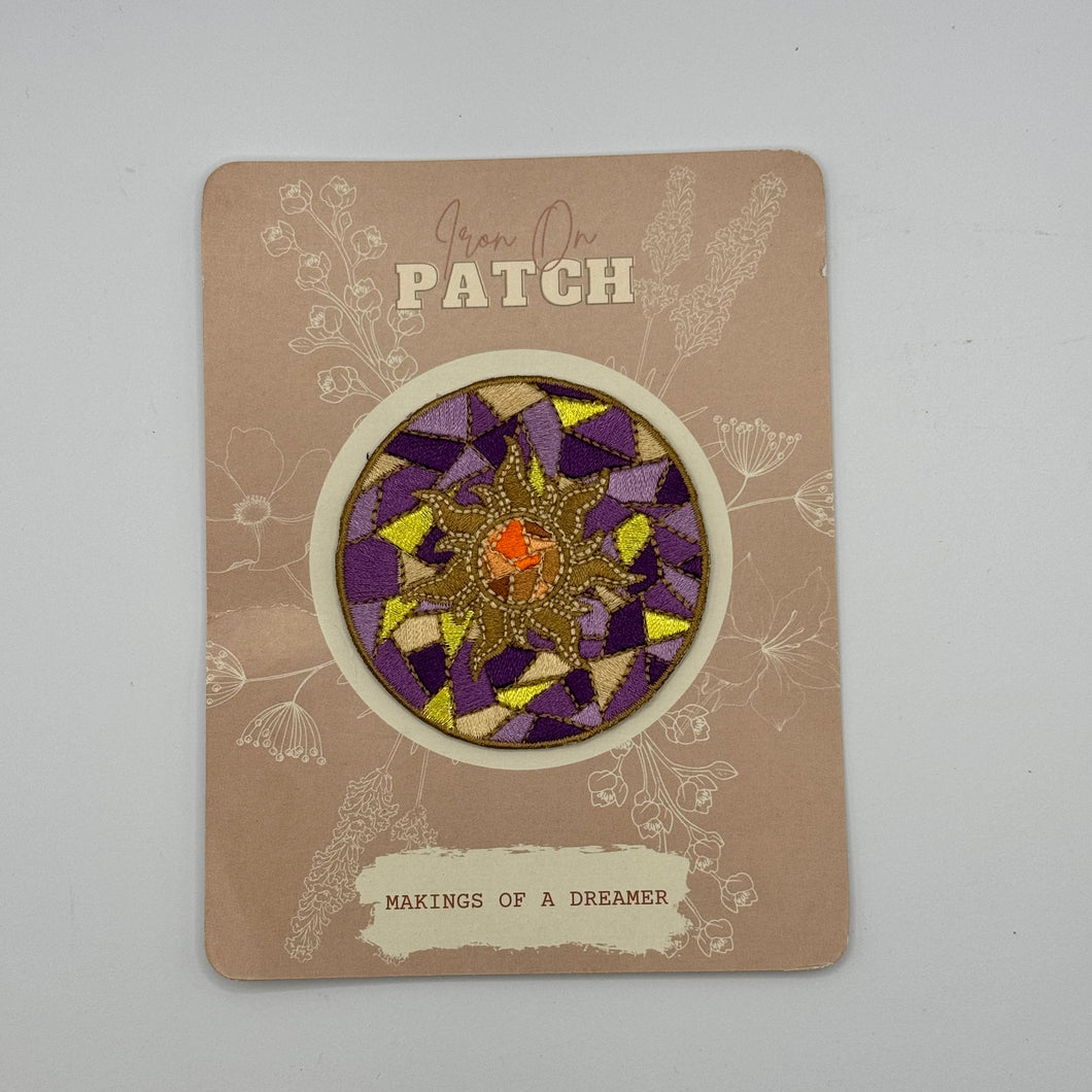 Sun Iron-On Patch