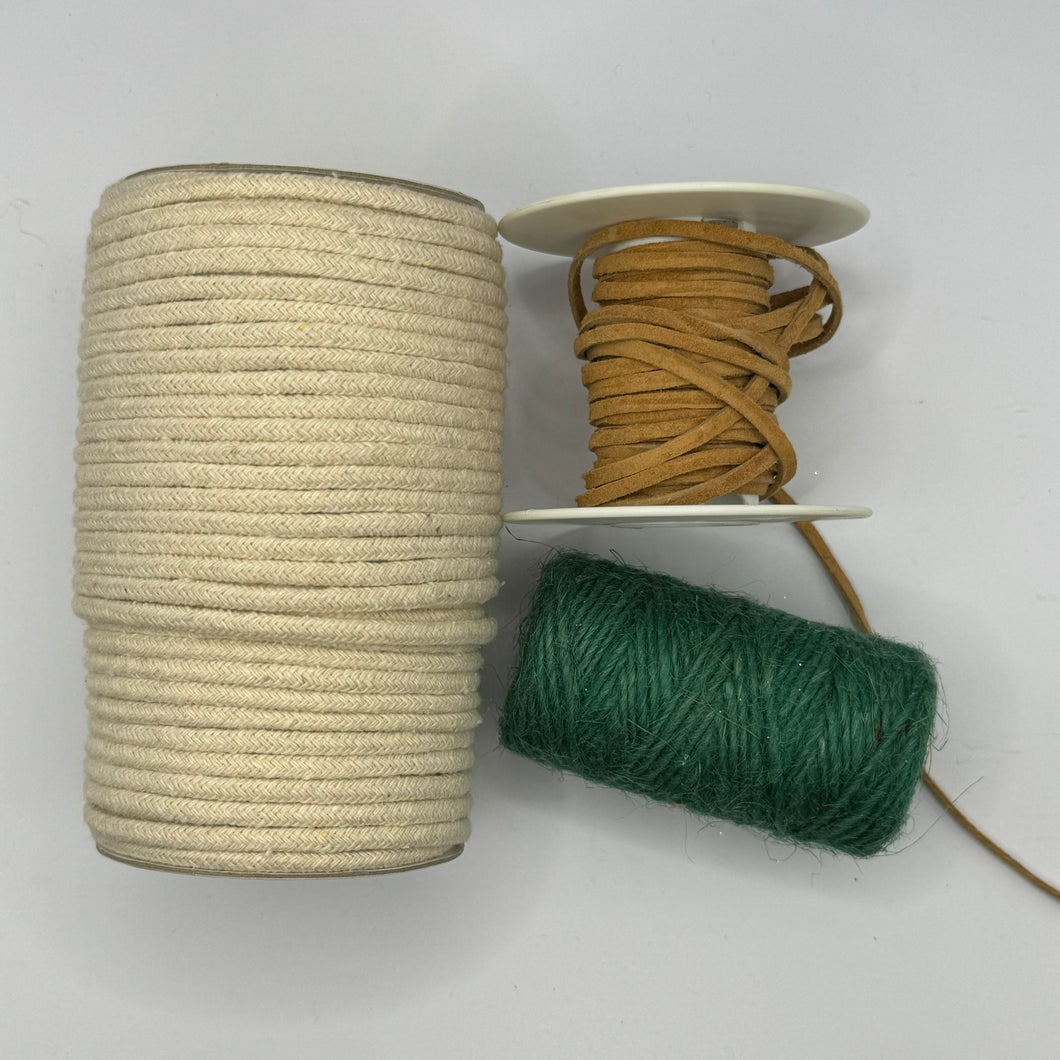 Macrame Cord, Leather Cord, Twine