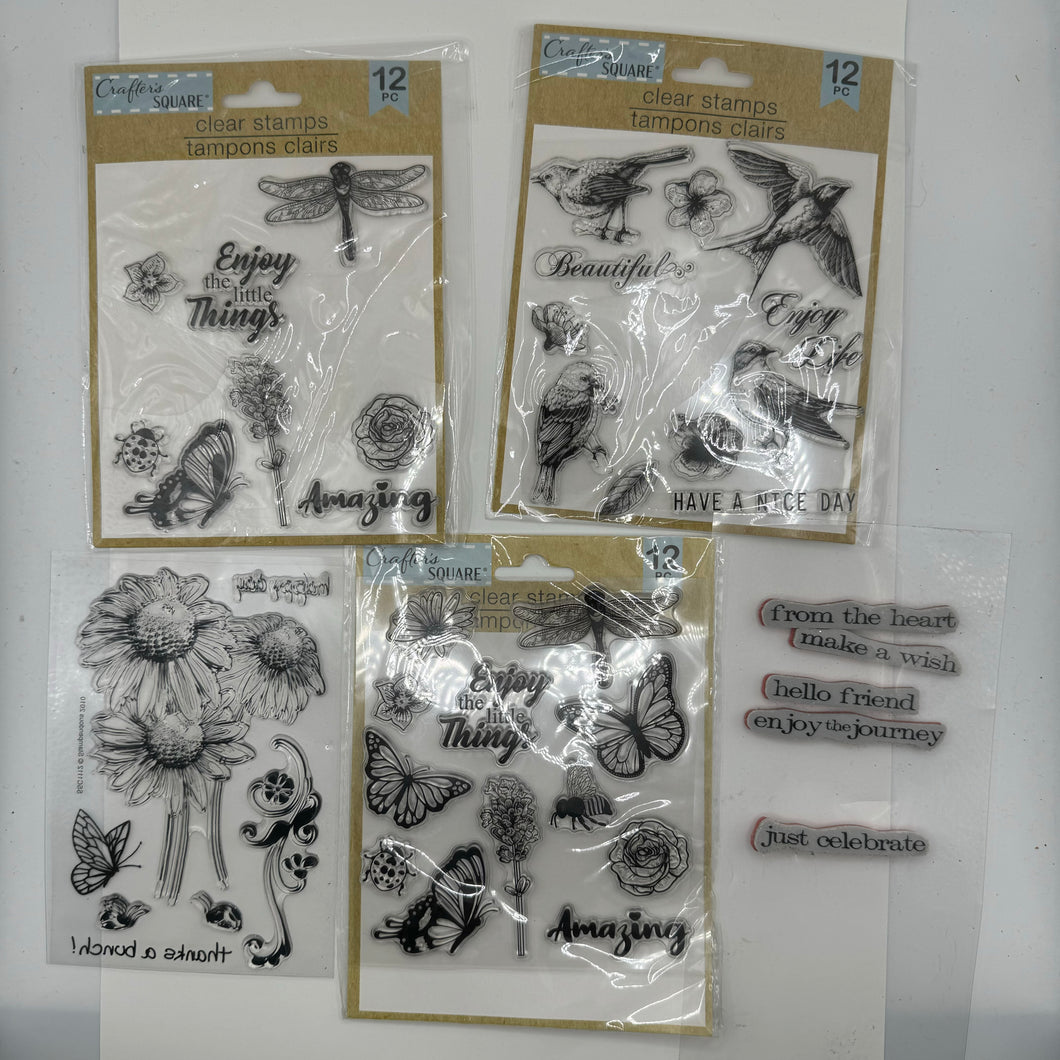 Clear Rubber Stamps