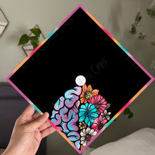 Custom Quote Psychology Brain Printed Graduation Cap Topper