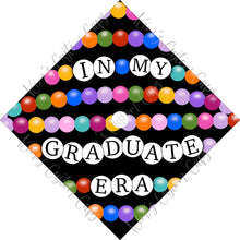 Premade Printed Graduate Era Friendship Bracelet Graduation Cap Topper