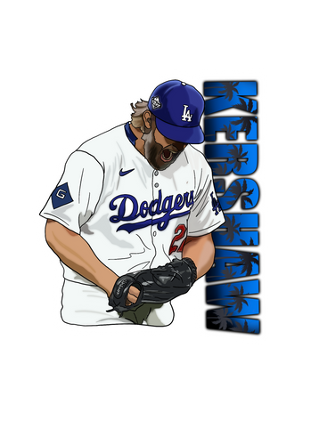 Kershaw Name Sticker