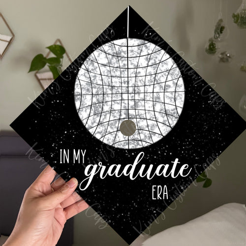 Premade Printed Graduate Era Graduation Cap Topper