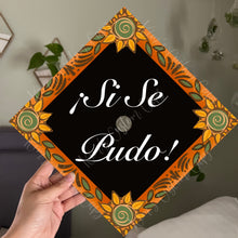 Premade Printed Mexican Pottery Barro Graduation Cap Topper