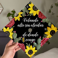 Premade Spanish Printed Graduation Cap Topper