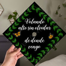 Premade Spanish Printed Graduation Cap Topper