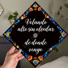 Premade Spanish Printed Graduation Cap Topper
