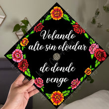 Premade Spanish Printed Graduation Cap Topper