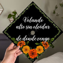 Premade Spanish Printed Graduation Cap Topper