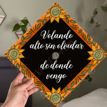 Premade Spanish Printed Graduation Cap Topper