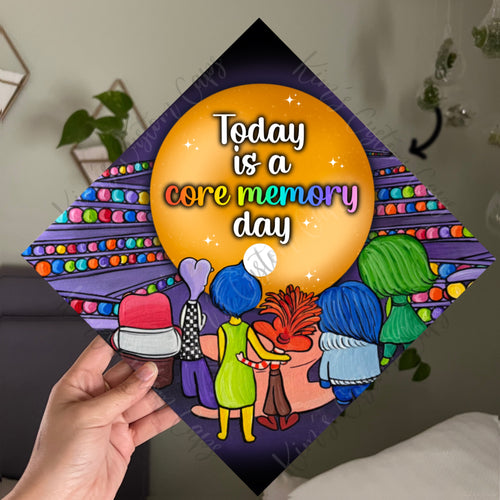 Premade Printed Character Graduation Cap Topper