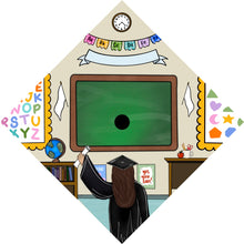 Customizable Classroom Printed Graduation Cap Topper