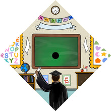 Customizable Classroom Printed Graduation Cap Topper