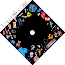 Custom Quote Nurse Nursing Doctor Printed Graduation Cap Topper