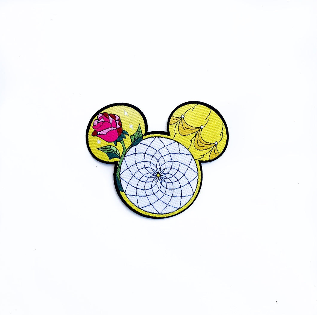 Enchanted Rose Woven Patch