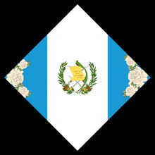 Custom Quote Guatemalan Flag Printed Graduation Cap Topper