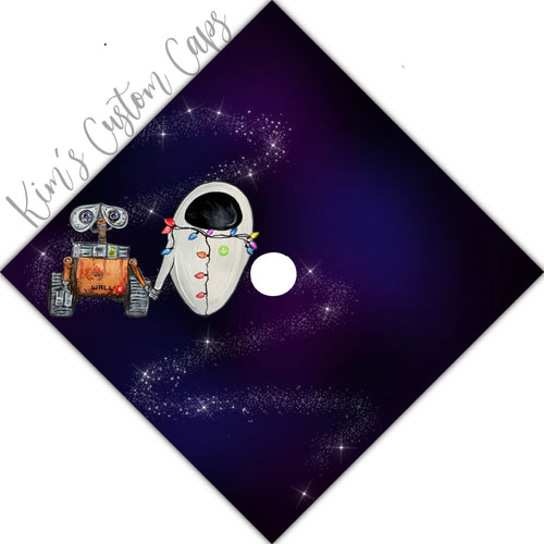 Custom Quote Space Characters Printed Graduation Cap Topper