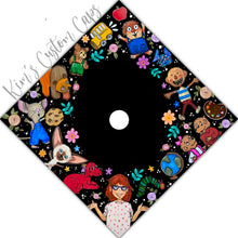 Custom Quote Storybook Character Teacher Education Printed Graduation Cap Topper
