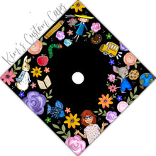 Custom Quote Storybook Character Teacher Education Printed Graduation Cap Topper
